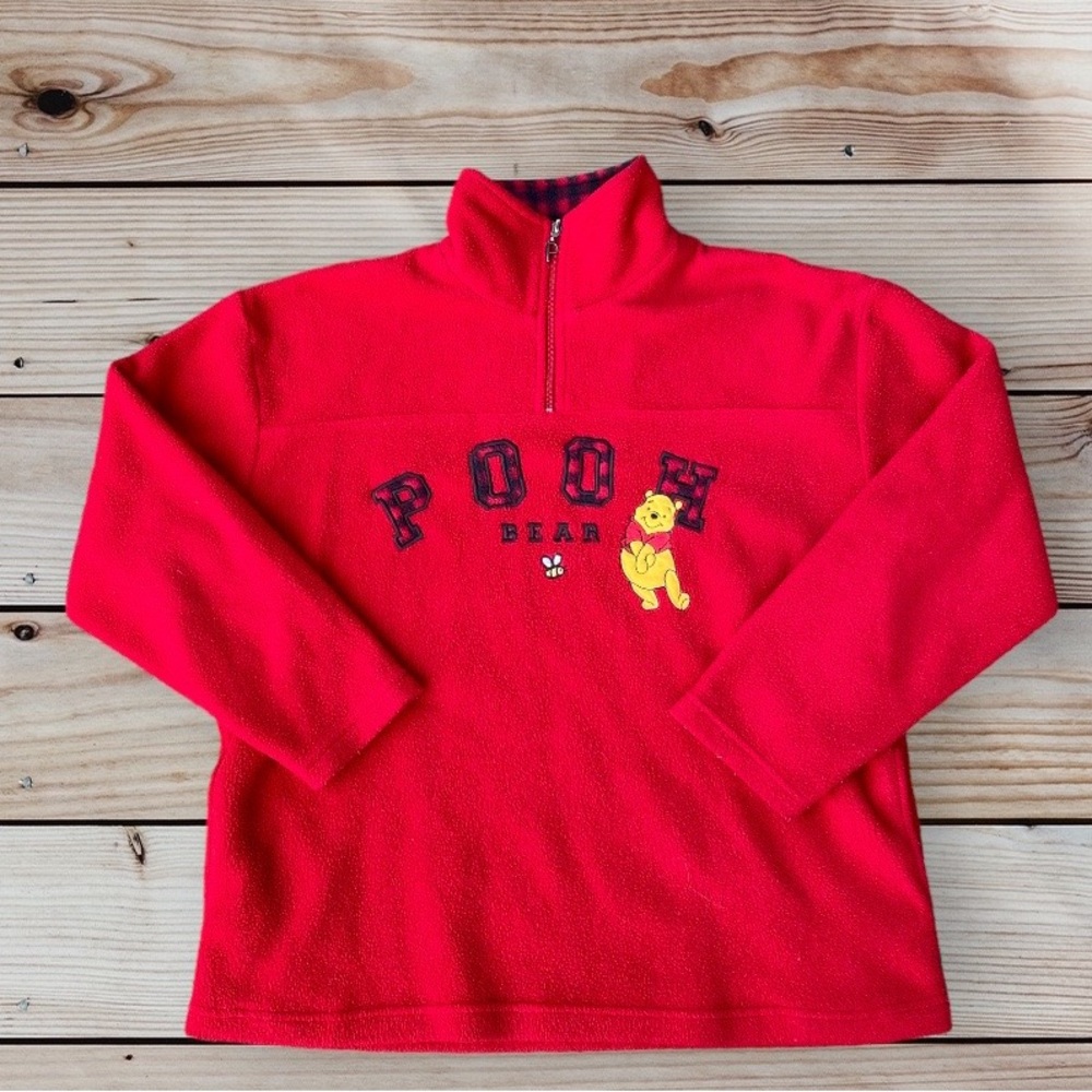 90s Winnie The Pooh Disney Fleece Pullover